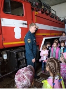 Экскурсия в пожарную часть